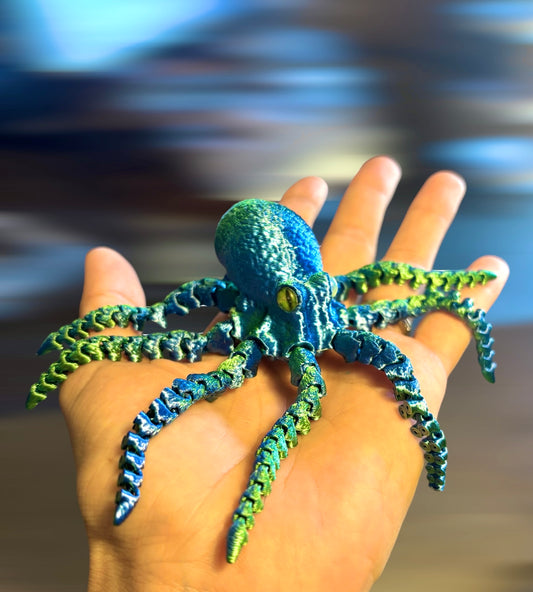 3D-Printed Octopus Fidget Toy
