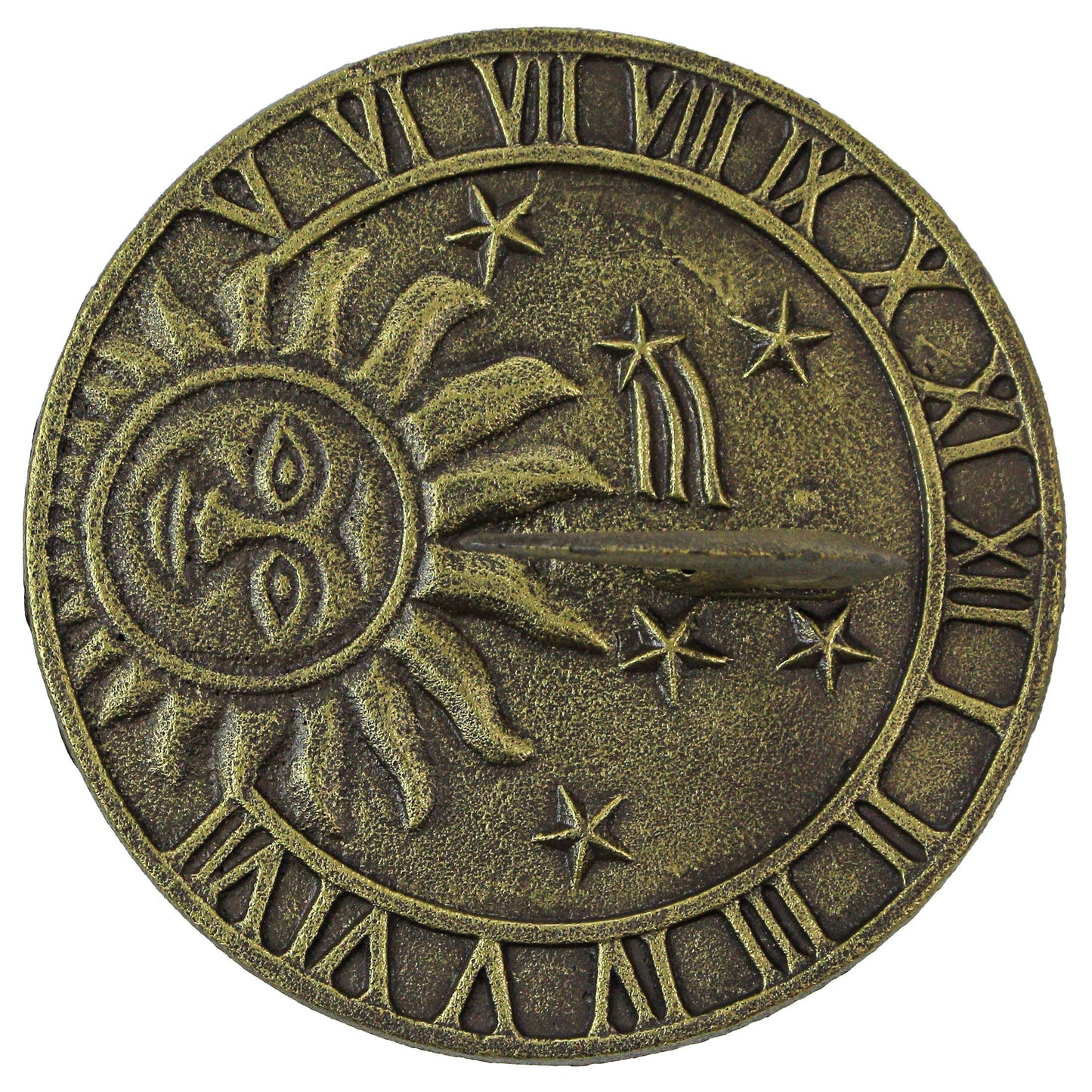 Bronze Cast Iron Celestial Sundial