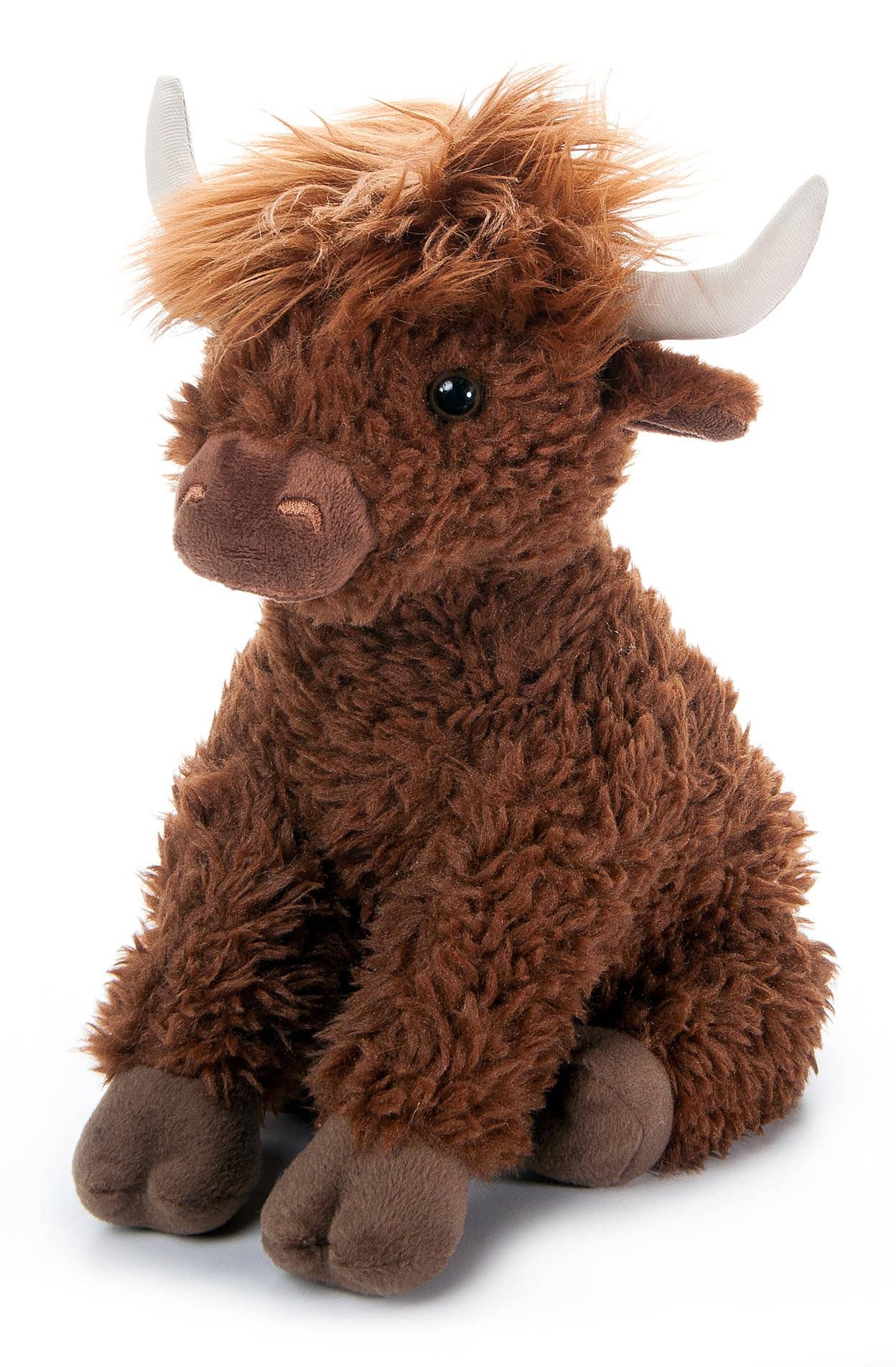 Plush Brown Highland Cow