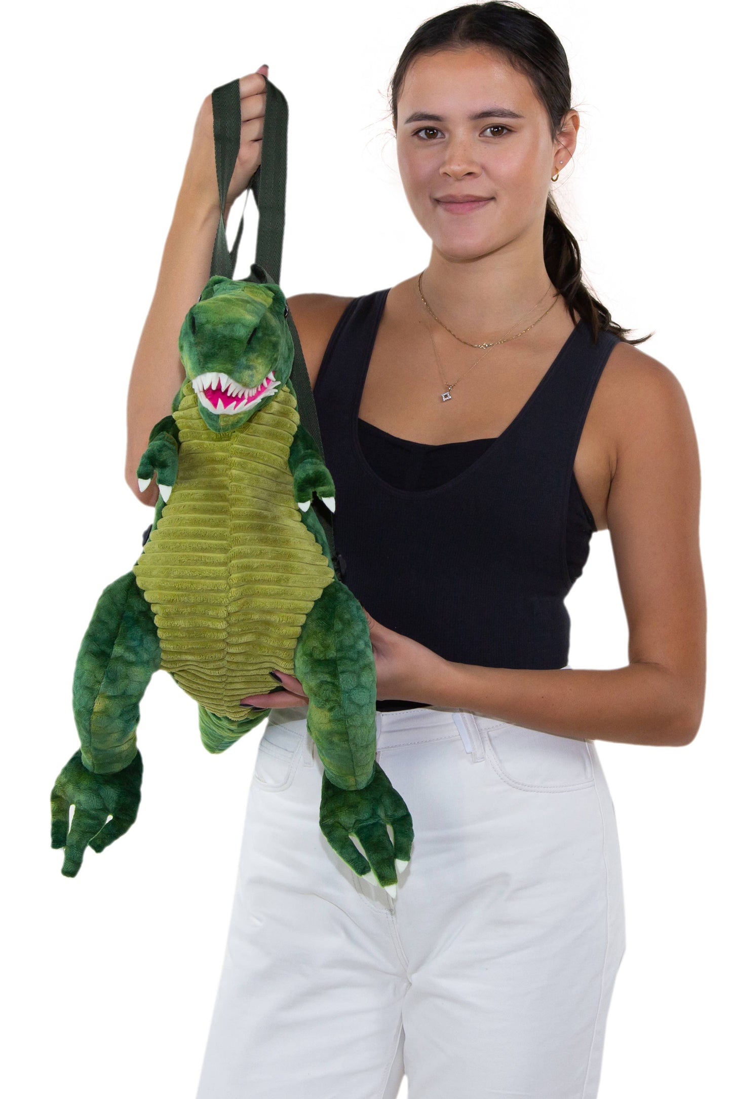 Plush Dinosaur Backpack