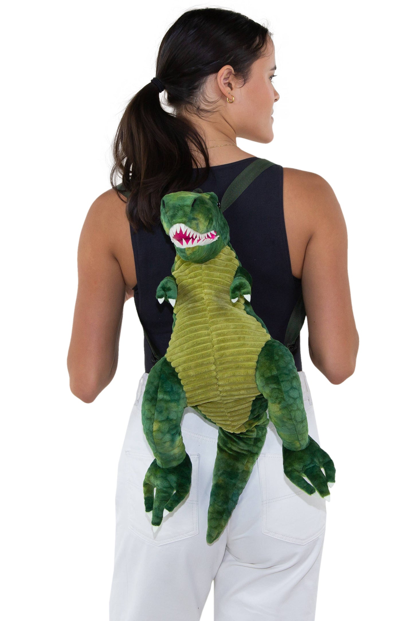 Plush Dinosaur Backpack