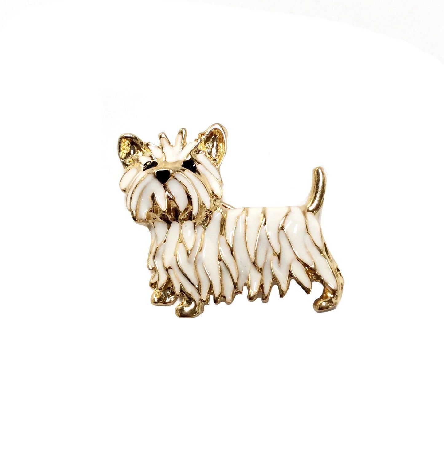 Enameled Dog Pin