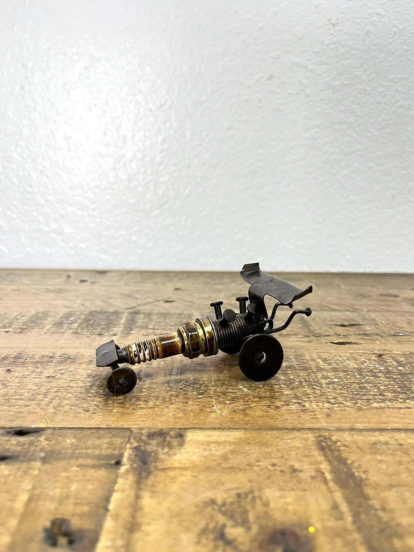 F1 Car Sparkplug Art