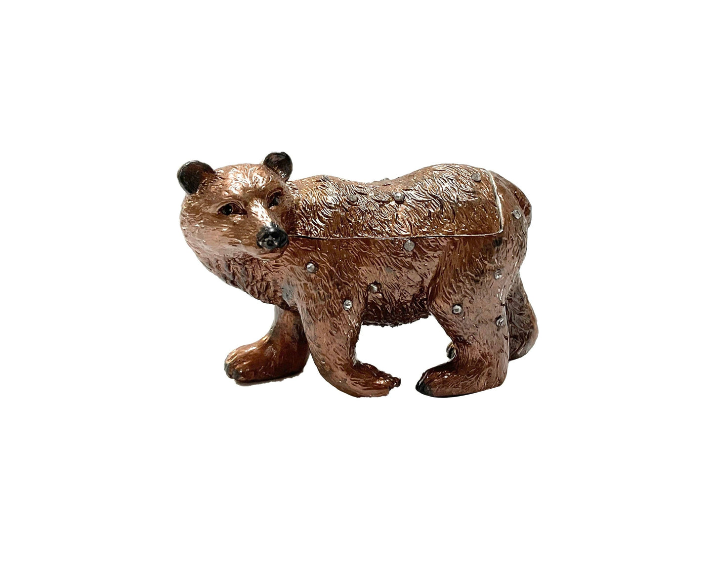 Grizzly Bear Trinket Box
