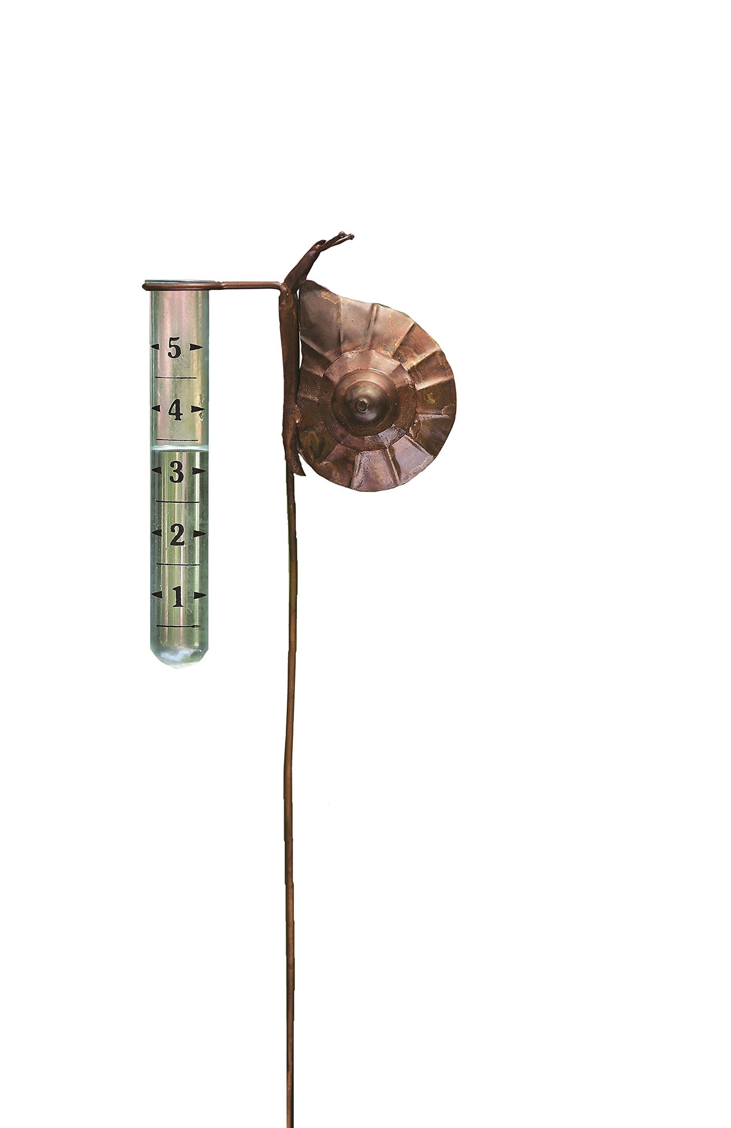 Snail Rain Gauge Stake