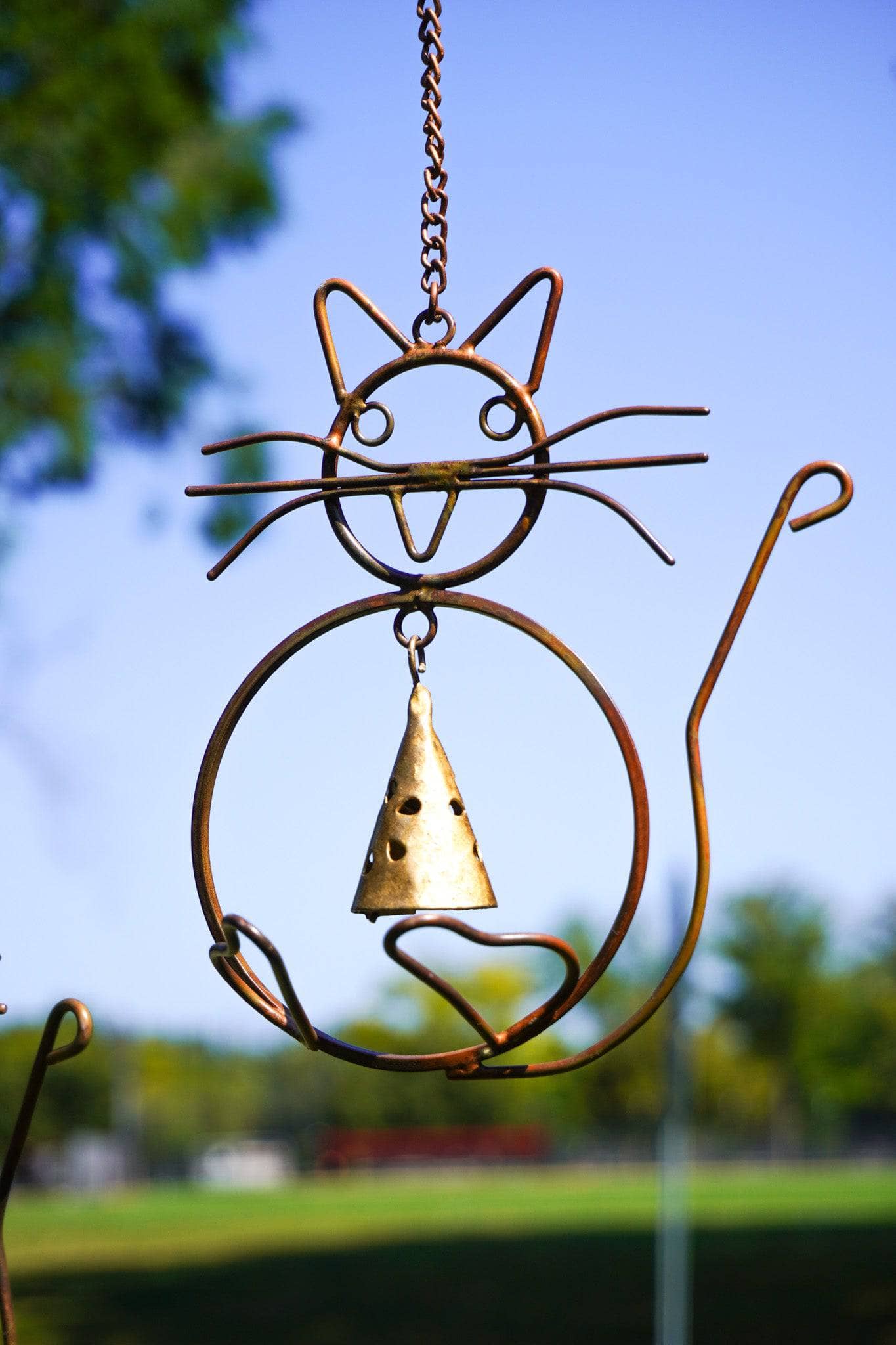 Cats with Bells Wind Chime