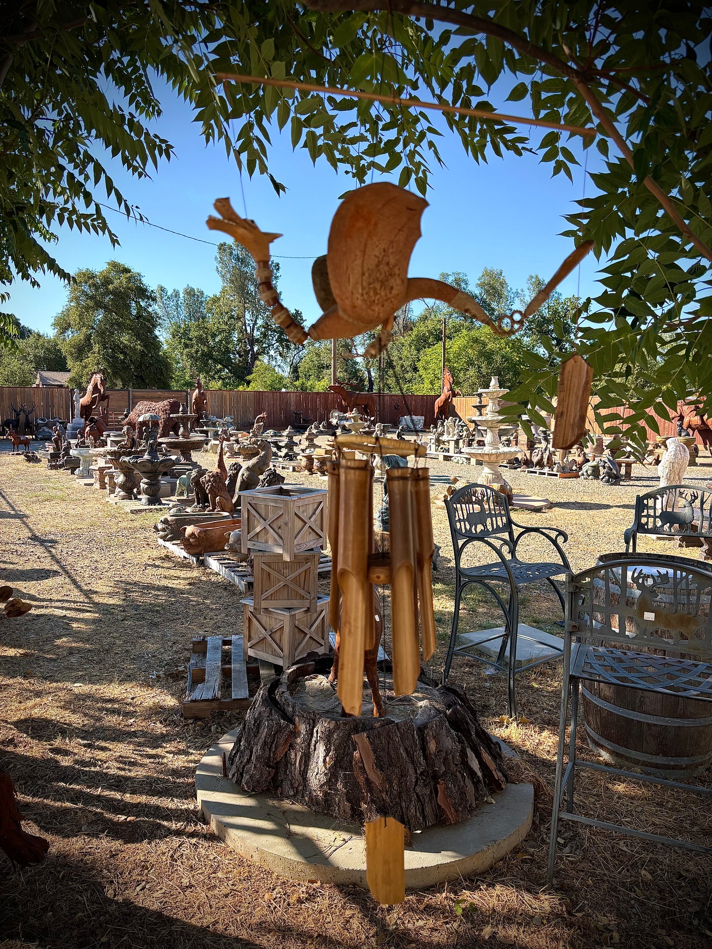 Animated Dragon Windchime