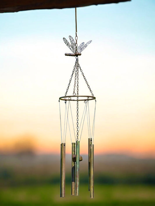 Dragonfly Pipes Wind Chime