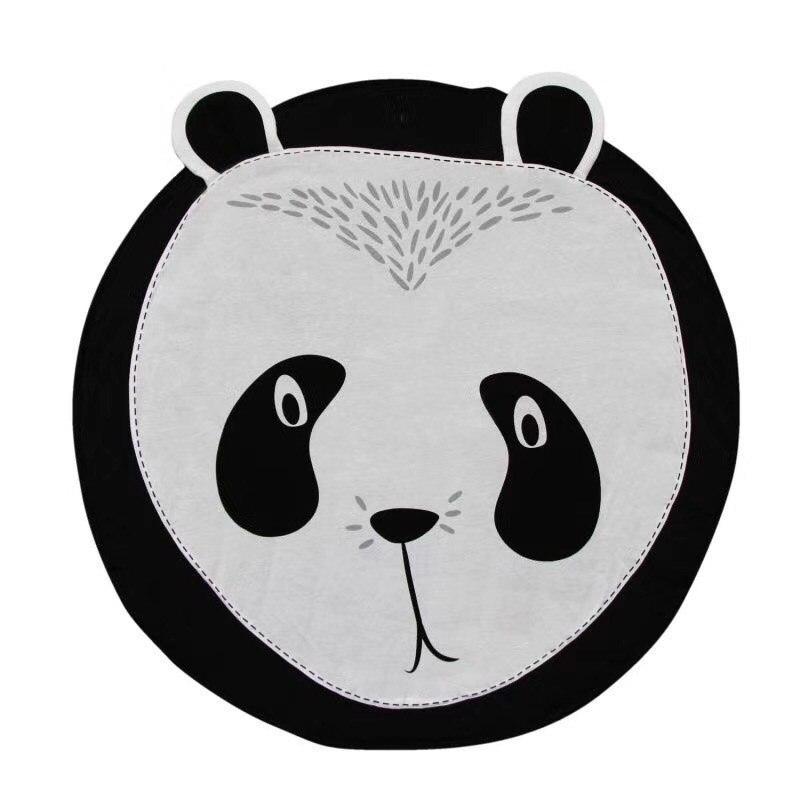 Round Cotton Animal Play Mat for Babies & Toddlers - Multiple Designs
