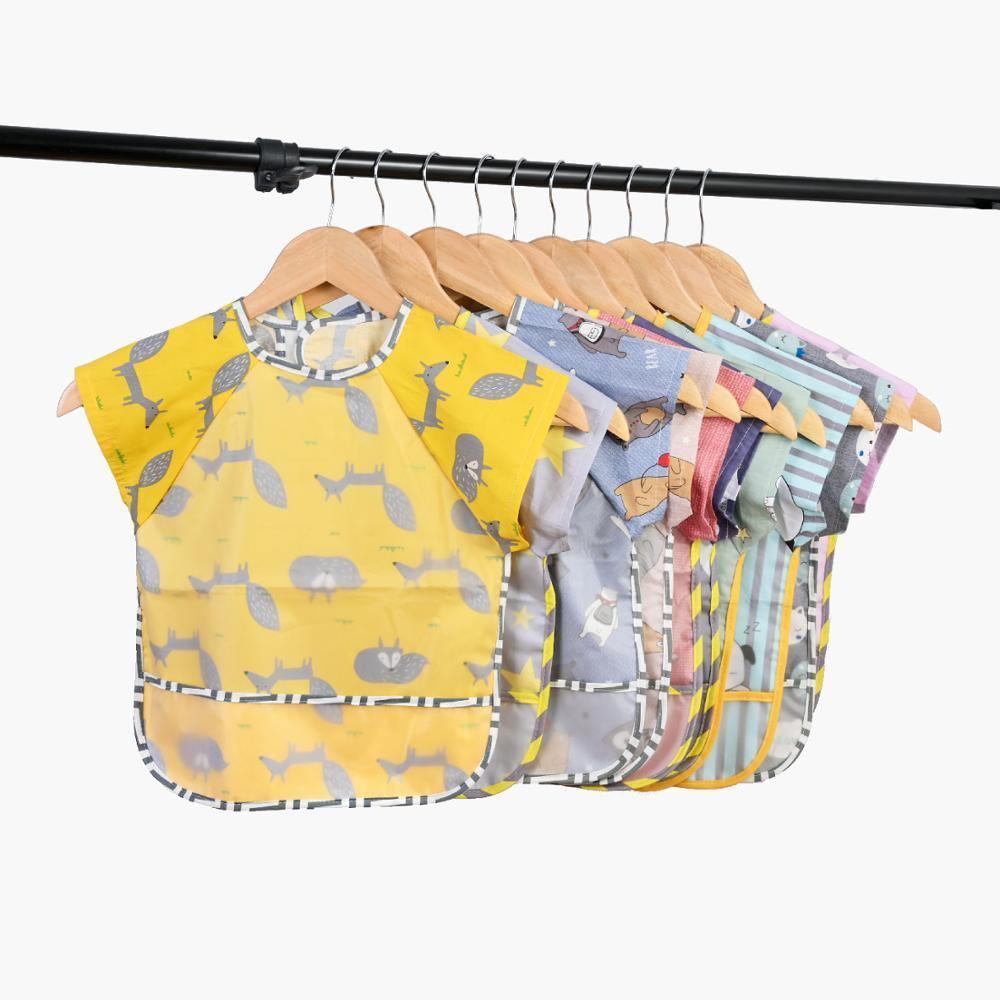 Eco Friendly Waterproof Washable Cotton Baby Bib - Multiple Designs