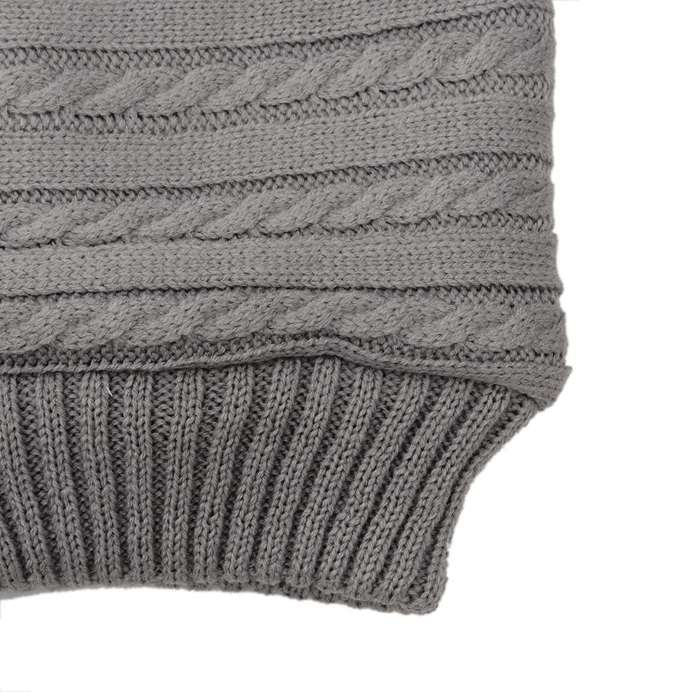 Handmade Knit Baby Swaddle Blanket — Warm Wool Sleeping Bag & Stroller Wrap - Multiple Colors