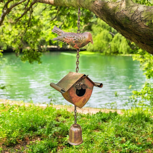 Bird Garden Bell Ornament