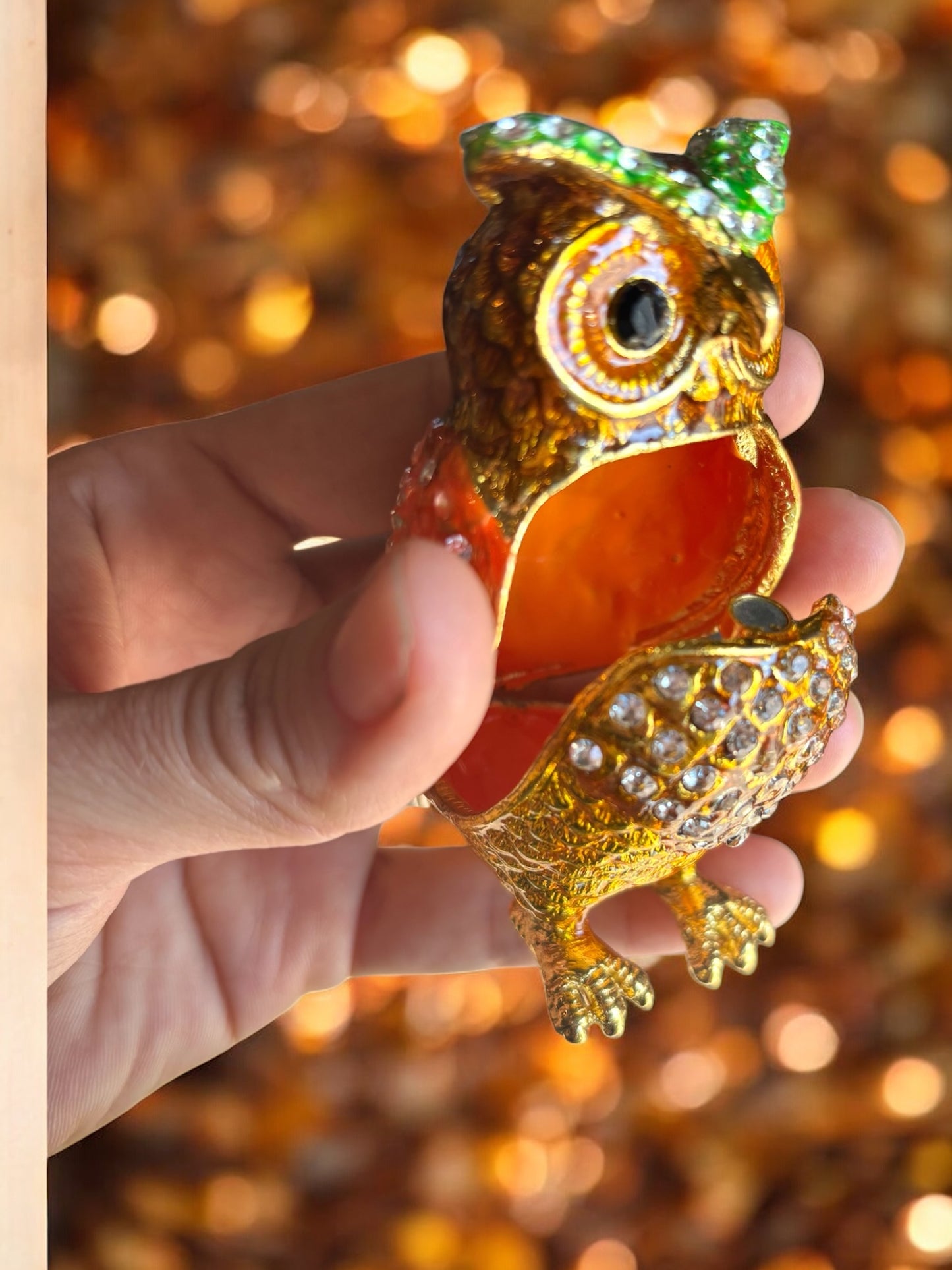 Owl Trinket Box