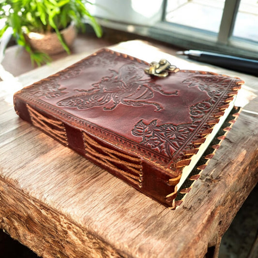Genuine Leather Bumble Bee Journal