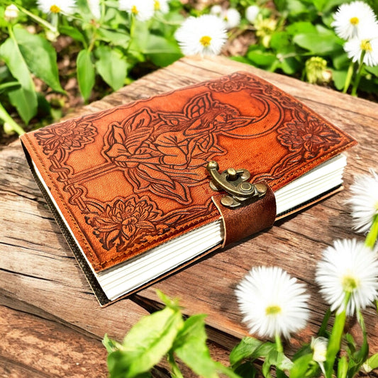 Genuine Leather Fairy Journal