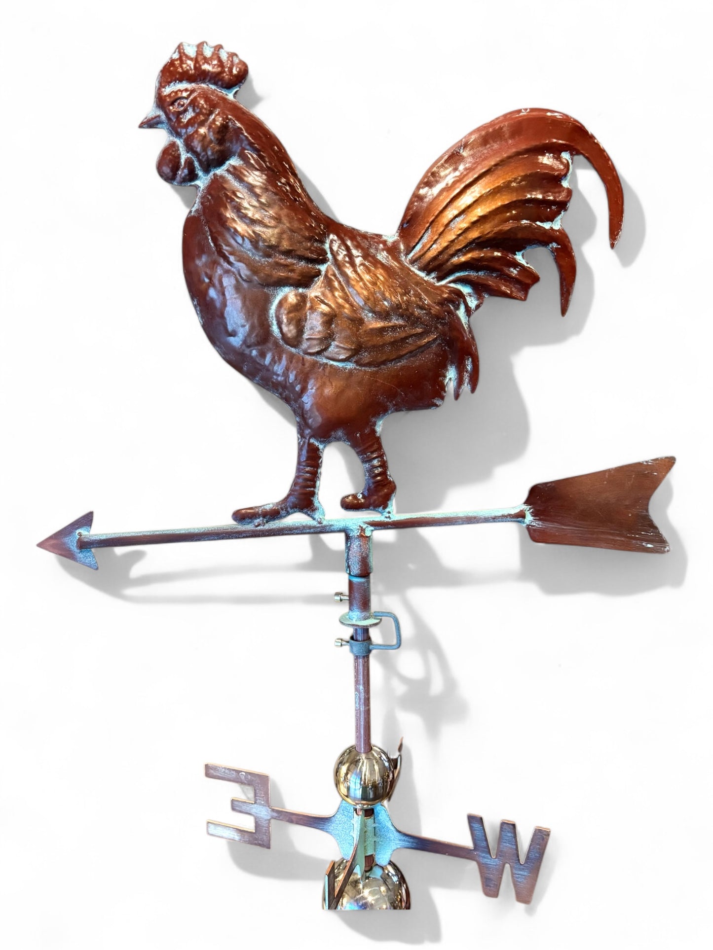Handcrafted 3D Rooster Weathervane