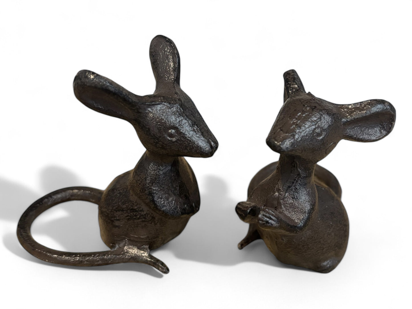 Cast Iron Mice (Pair)