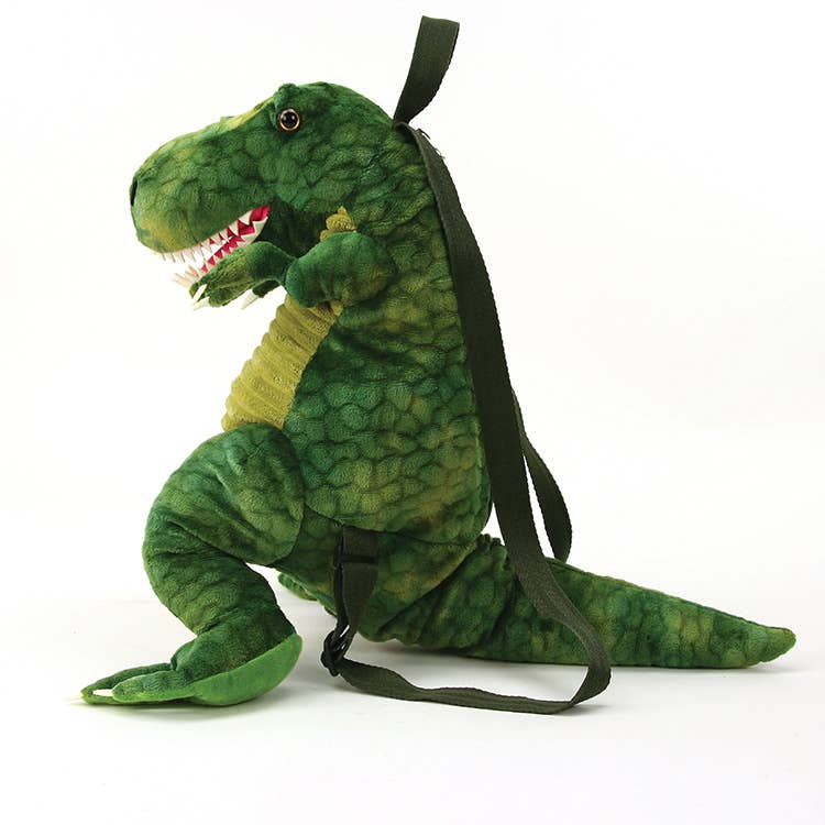 Plush Dinosaur Backpack