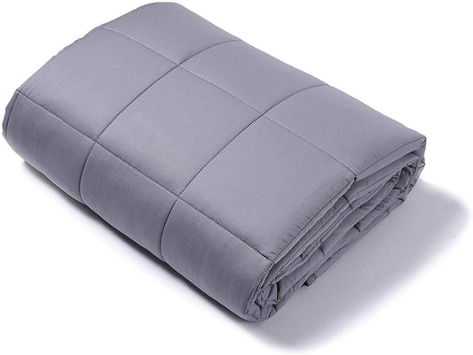 12 Lb Weighted Blanket/Throw Glass Beads with Tote Bag