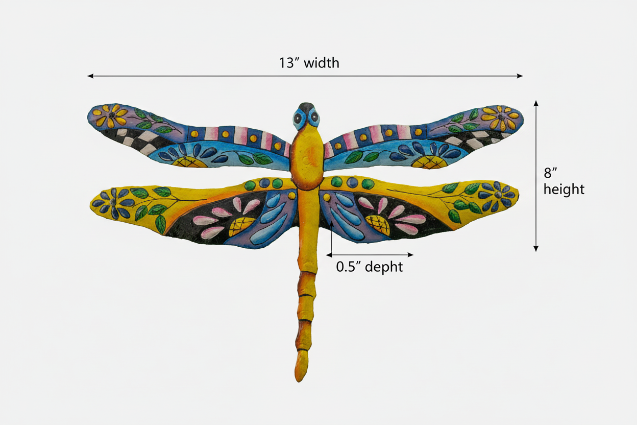 Dragonfly with Dimensions
