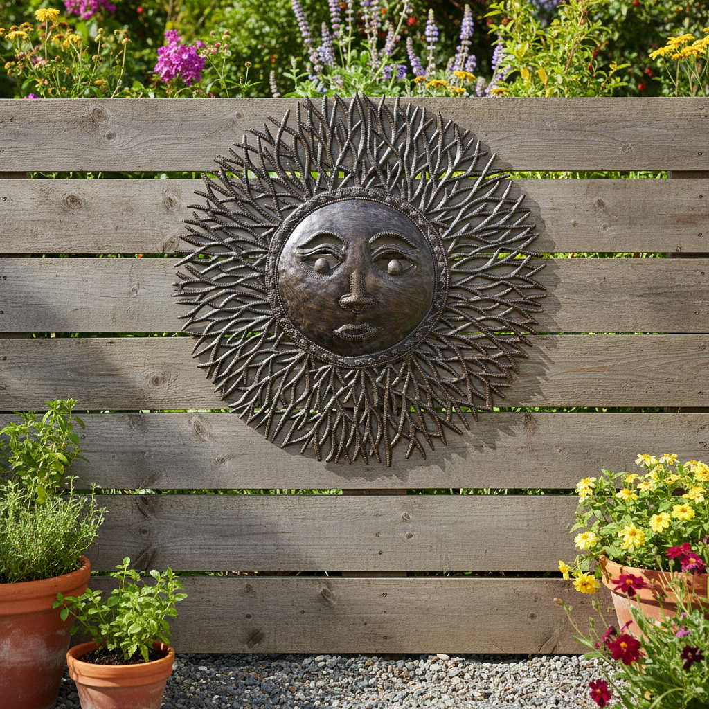 Outdoor wall art, metal garden signs, and decorative wall hangings for patios and porches by GoodStuff Co