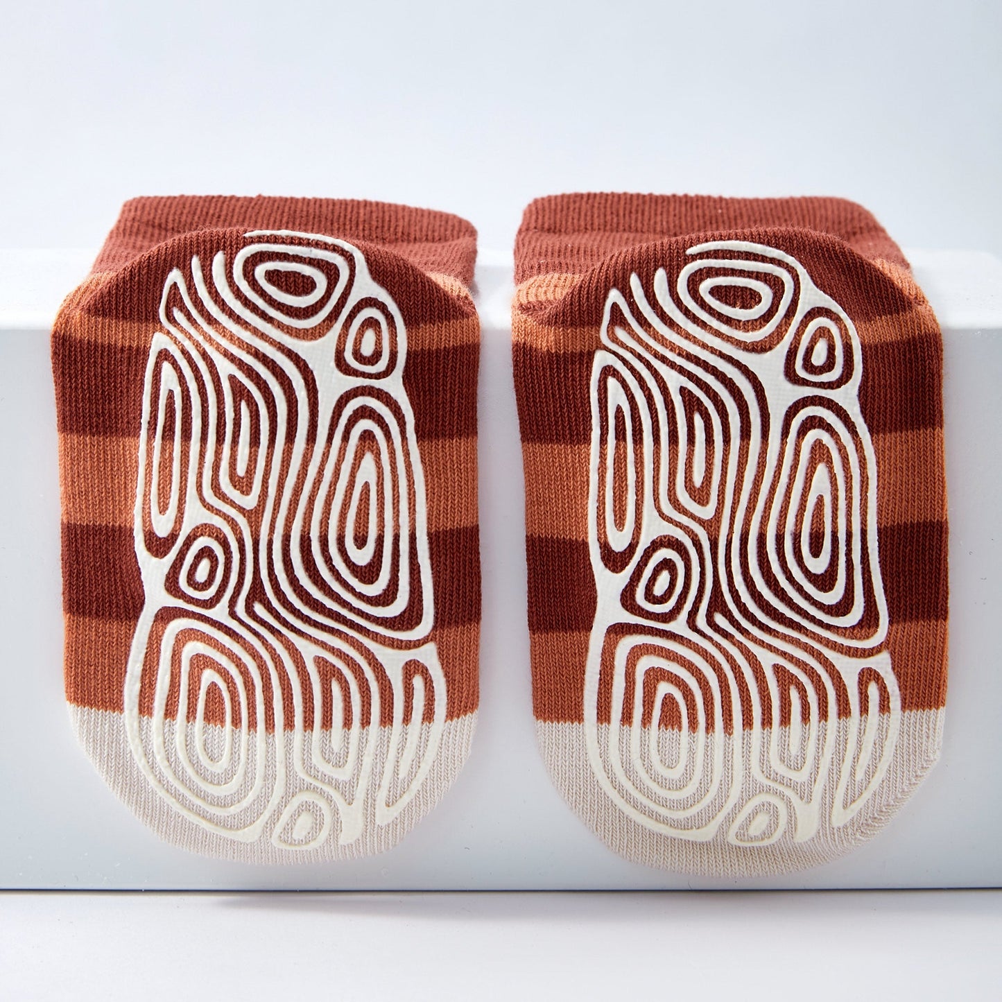 Organic Cotton Stay-On Baby & Toddler Non-Slip Socks (set of 4) - Critter Crew