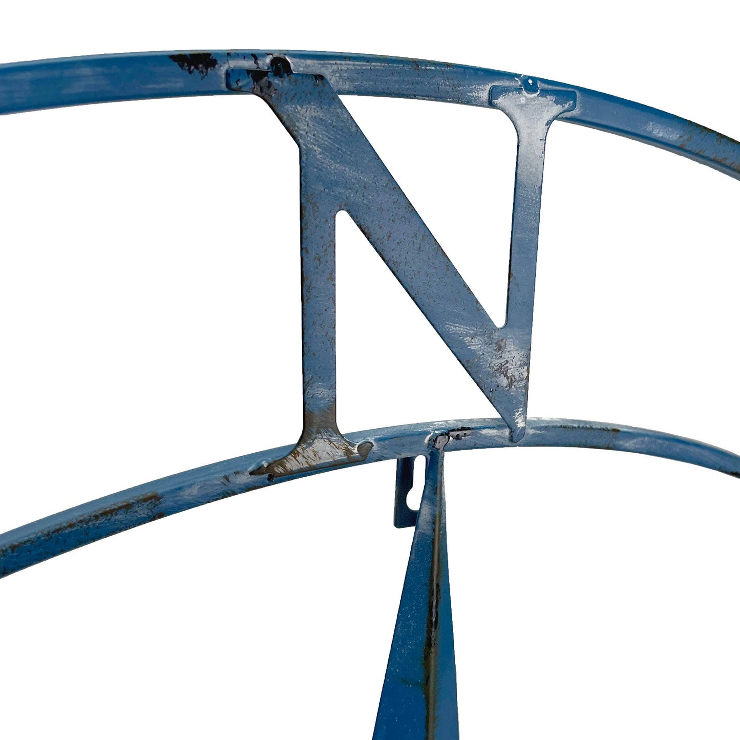 Oversized Indoor Outdoor Metal Compass Wall Sculpture