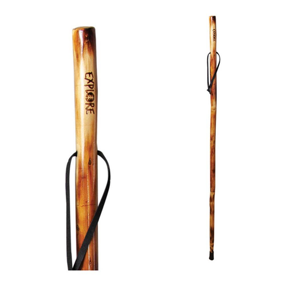 Walking Stick W/ Compass & Pouch