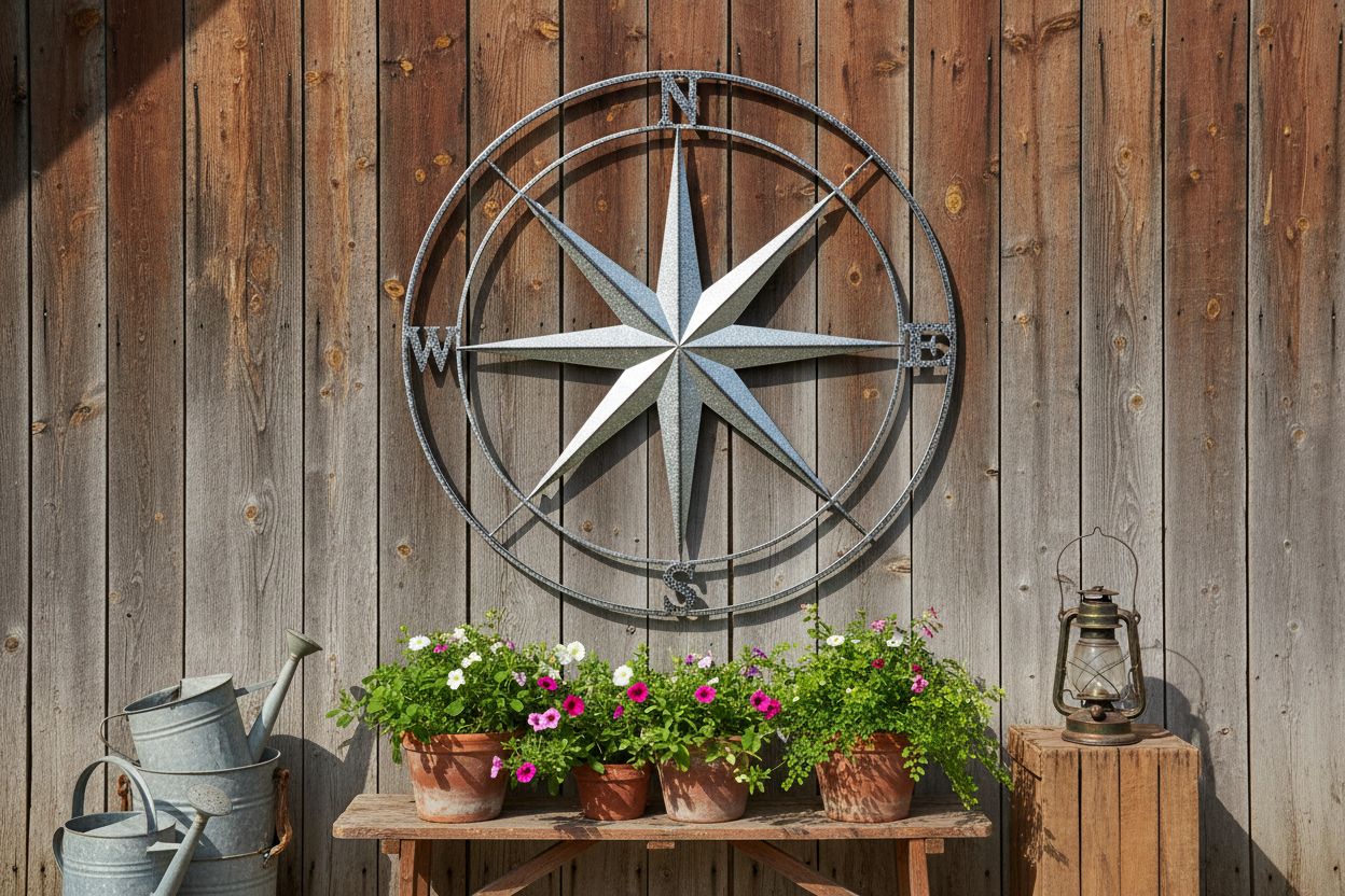 36" Compass - Balanced Outdoor Lighting