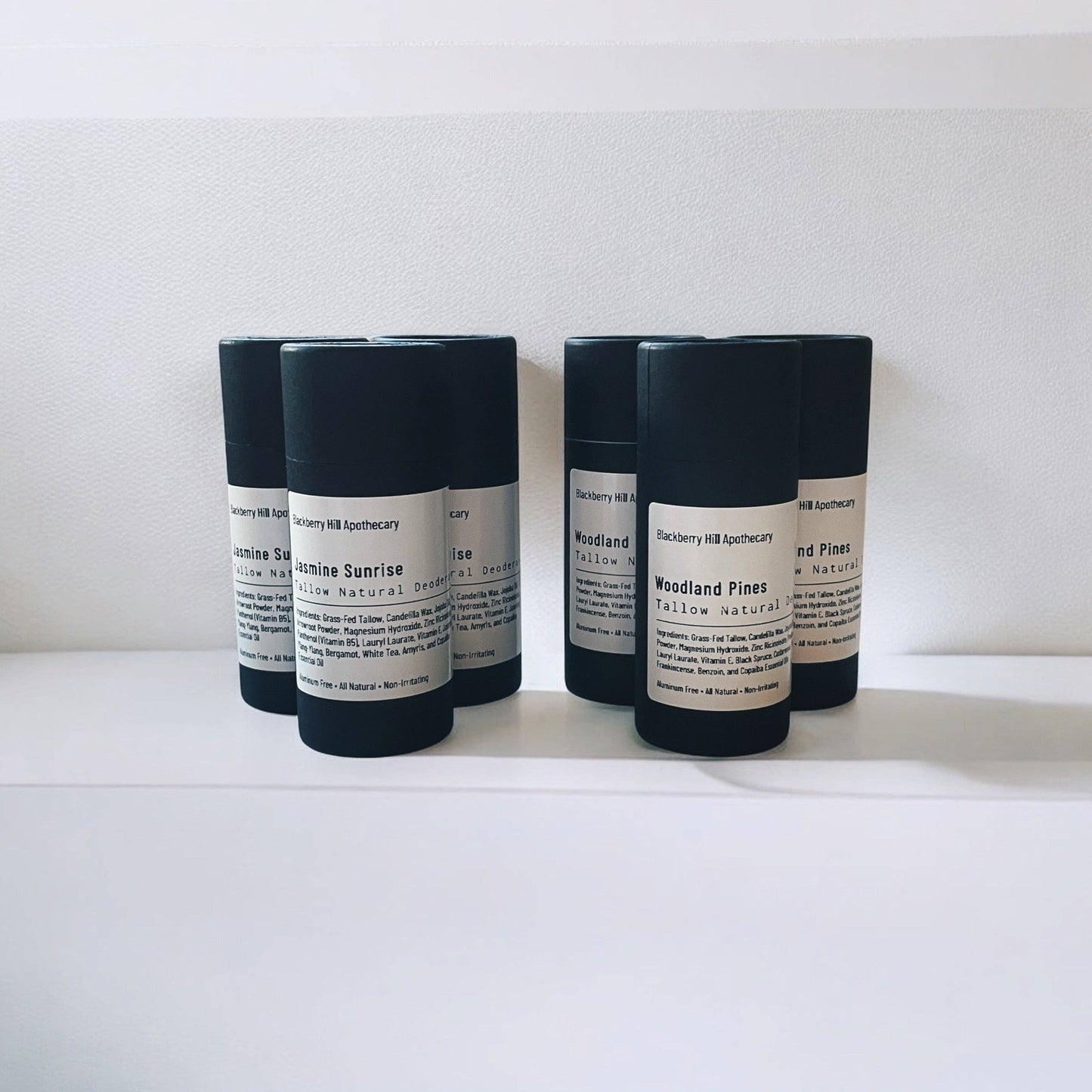 Tallow Deodorant: Jasmine Sunrise