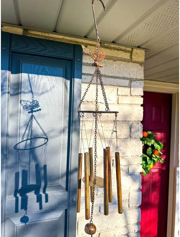 Butterfly Pipes Wind Chime