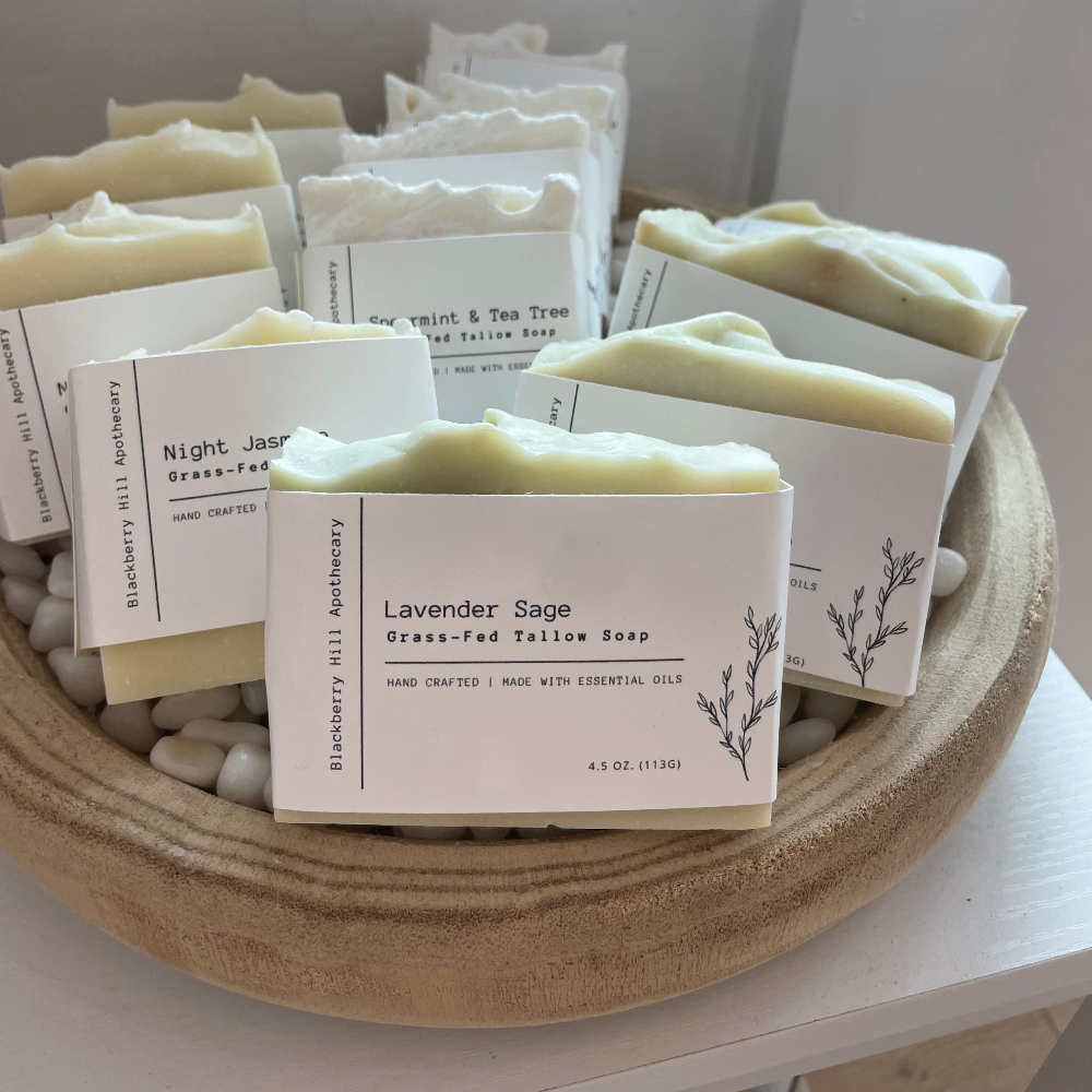 Grass-Fed Tallow Soap: Sunlit Sanctuary