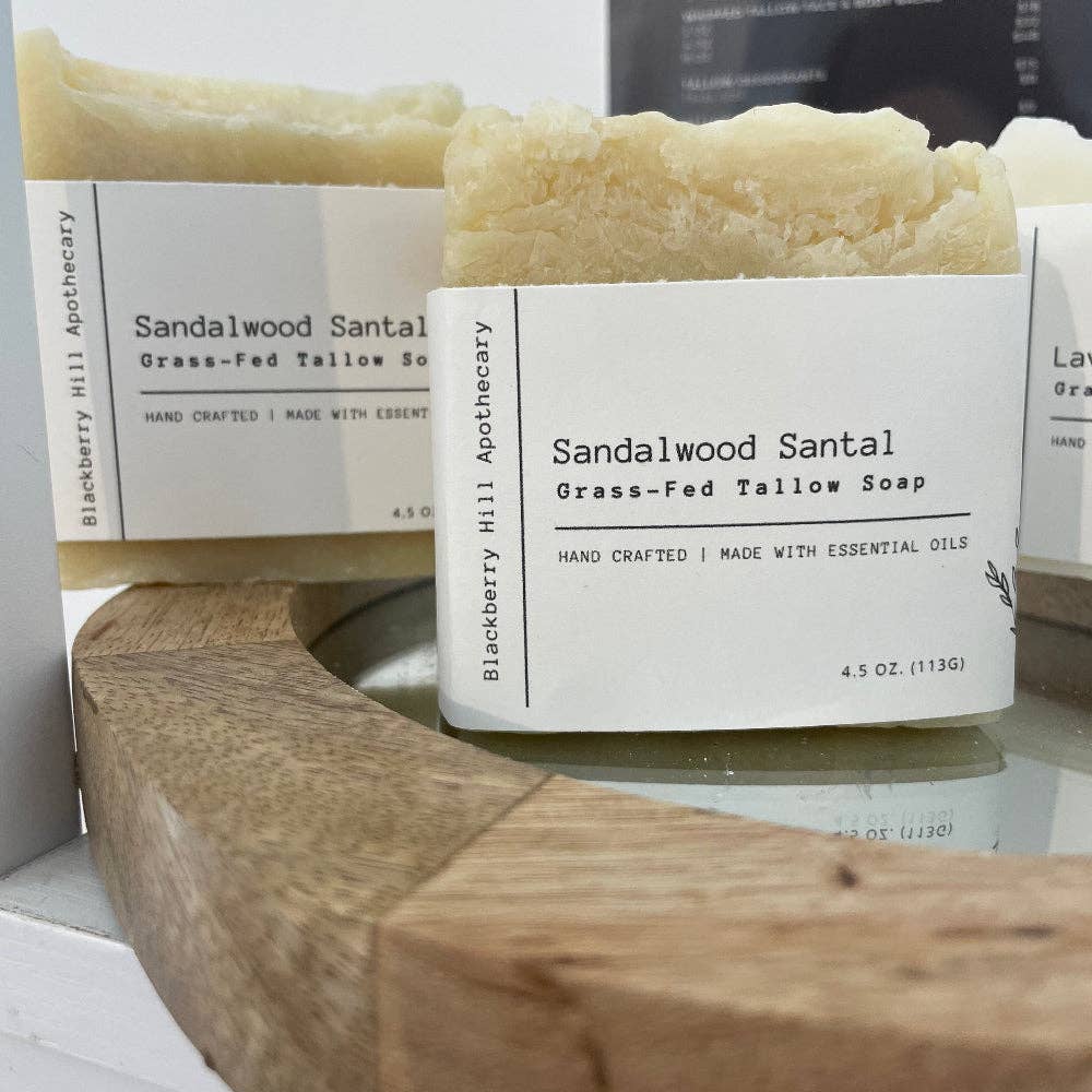 Grass-Fed Tallow Soap: Sunlit Sanctuary