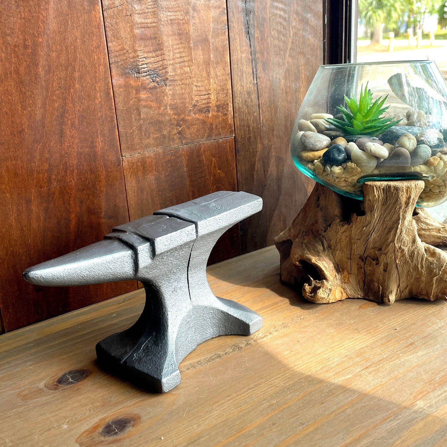 Cast Iron Anvil Bookends (Set of 2)