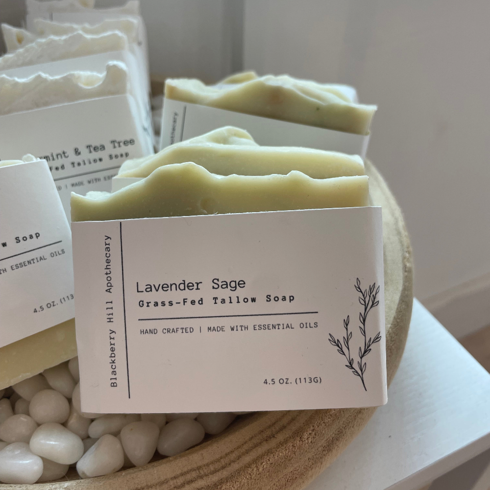 Grass-Fed Tallow Soap: Sunlit Sanctuary