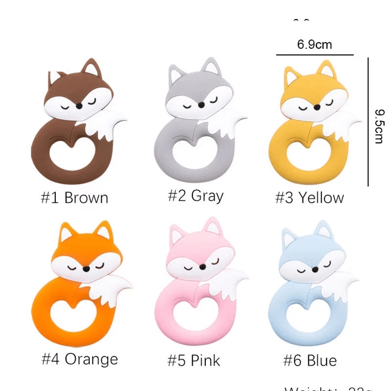 Baby Silicone Teether - Multiple Assortment