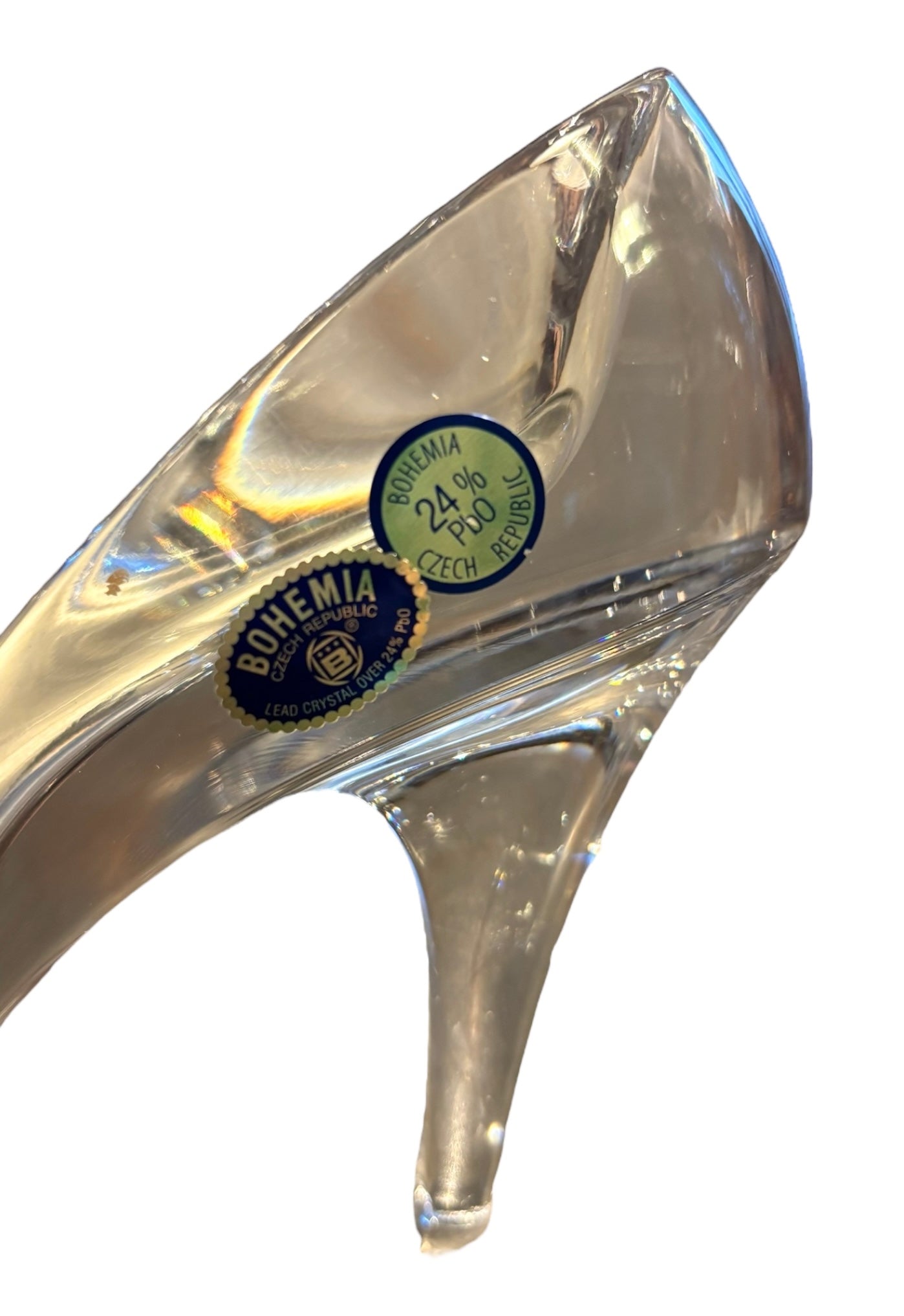 Cinderella Bohemia Crystal Glass Slipper
