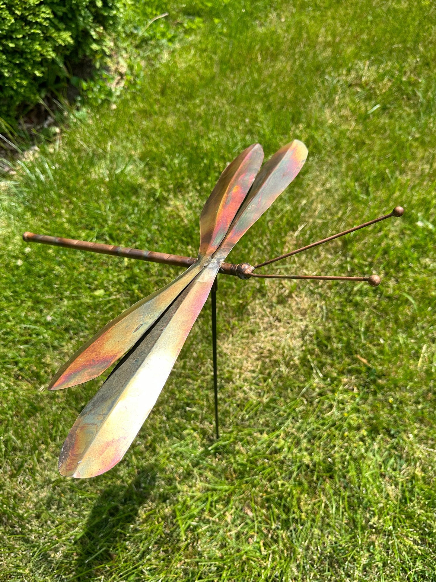 Large Dragonfly Garden Stake