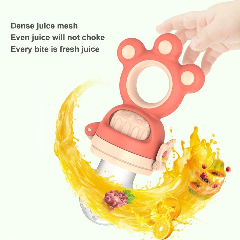 Silicone Baby Fruit Feeder & Teething Pacifier