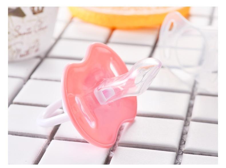 Modern Silicone Baby Pacifier — BPA-Free, Symmetrical & Skin-Soft - Multiple Designs
