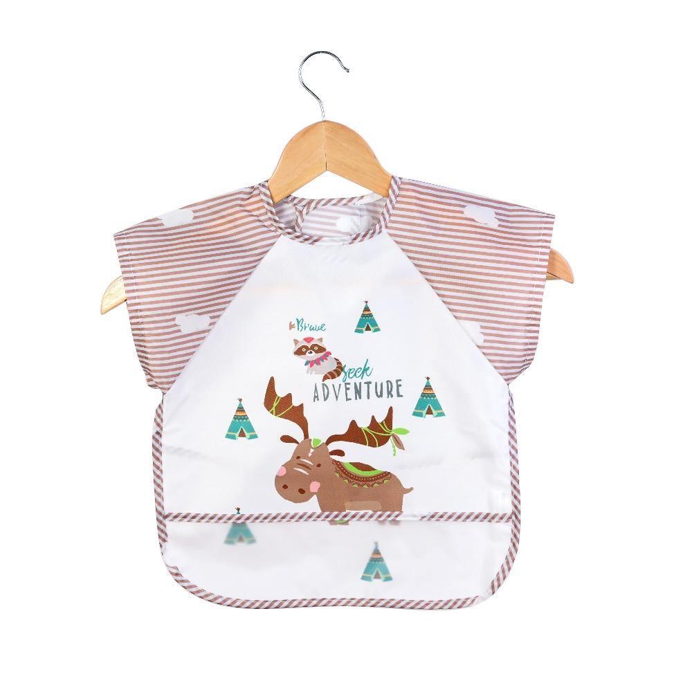 Eco Friendly Waterproof Washable Cotton Baby Bib - Multiple Designs