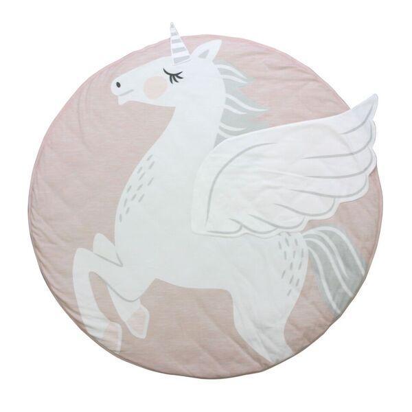 Round Cotton Animal Play Mat for Babies & Toddlers - Multiple Designs