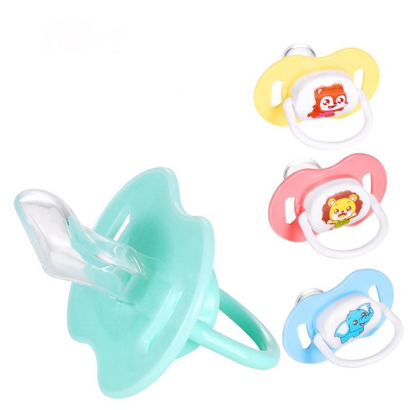 Modern Silicone Baby Pacifier — BPA-Free, Symmetrical & Skin-Soft - Multiple Designs