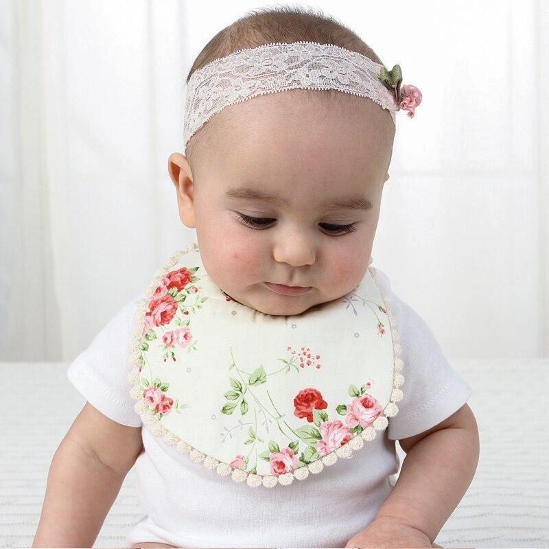 Cotton Linen Tassel Baby Bib & Burp Cloth – Multiple Designs