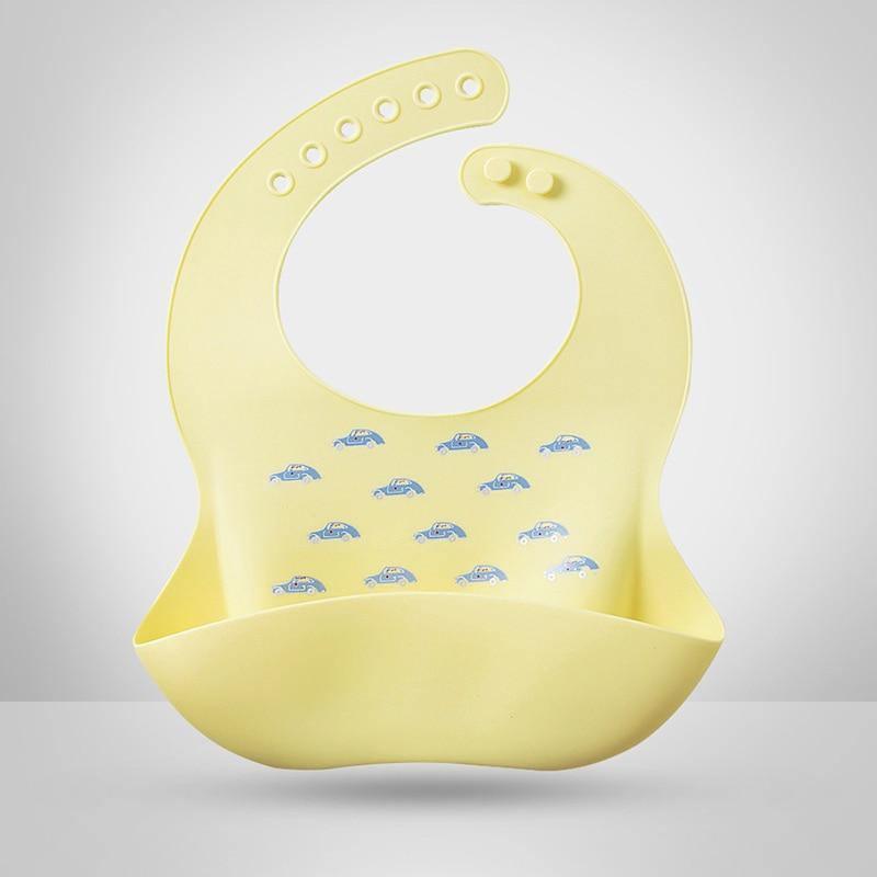 Luxury Silicone Baby Bib — Waterproof, Food-Safe & Easy Clean - Multiple Colors