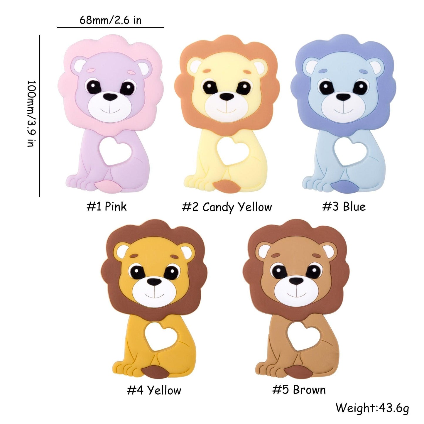 Baby Silicone Teether - Multiple Assortment