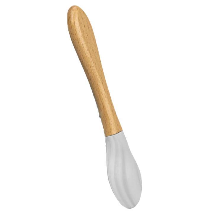Organic Bamboo/Silicone Training Spoons (2 Piece Set)