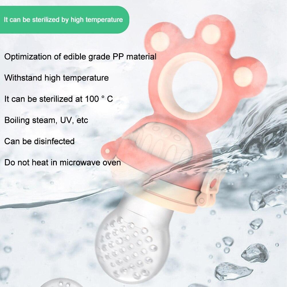 Silicone Baby Fruit Feeder & Teething Pacifier