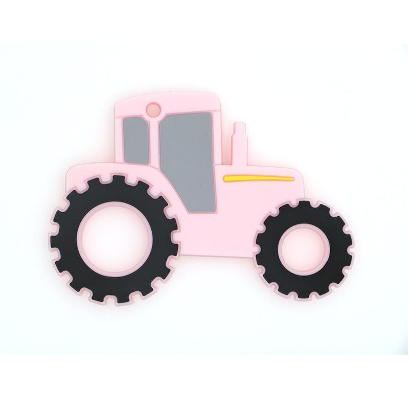Silicone Baby Teether Toy — 100% Food-Grade, BPA-Free (1 PC) - Multiple Colors