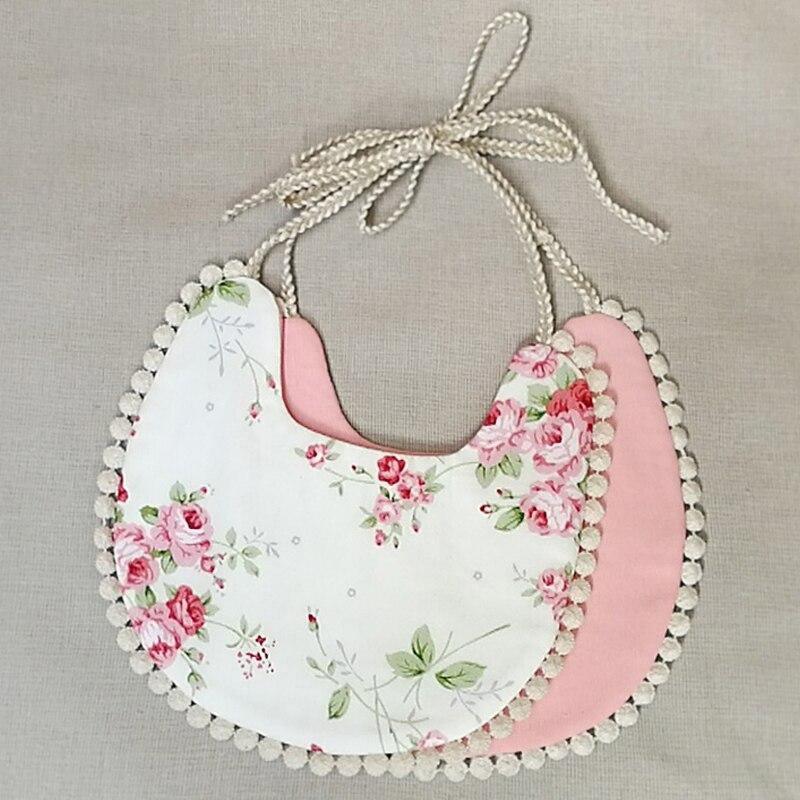 Cotton Linen Tassel Baby Bib & Burp Cloth – Multiple Designs
